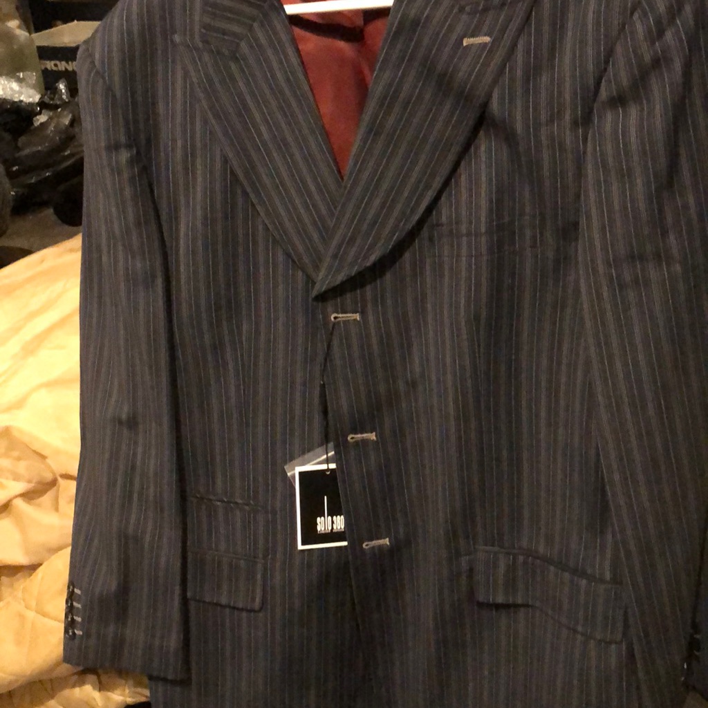Brand New Navy Blue Suit Jacket Size 42